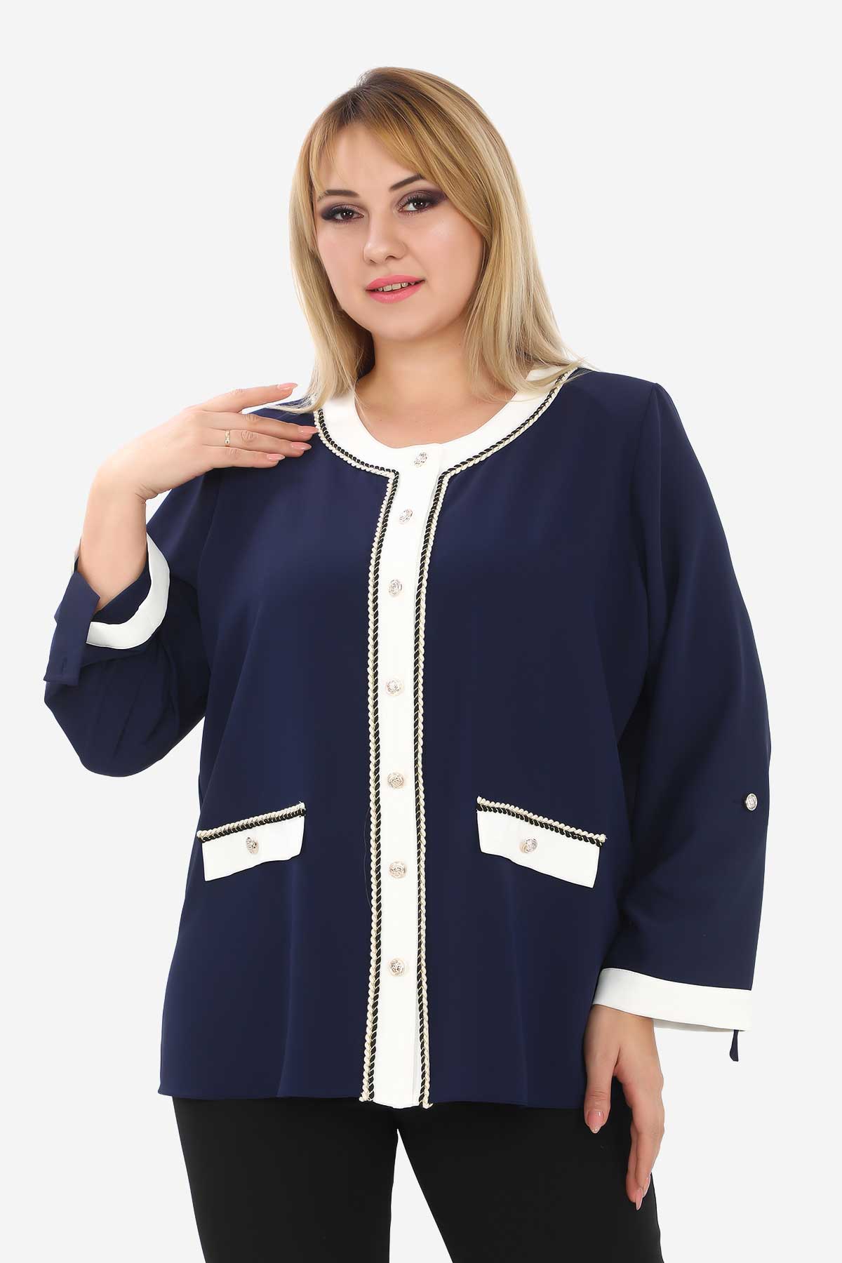 chanel bisiklek yaka gömlek