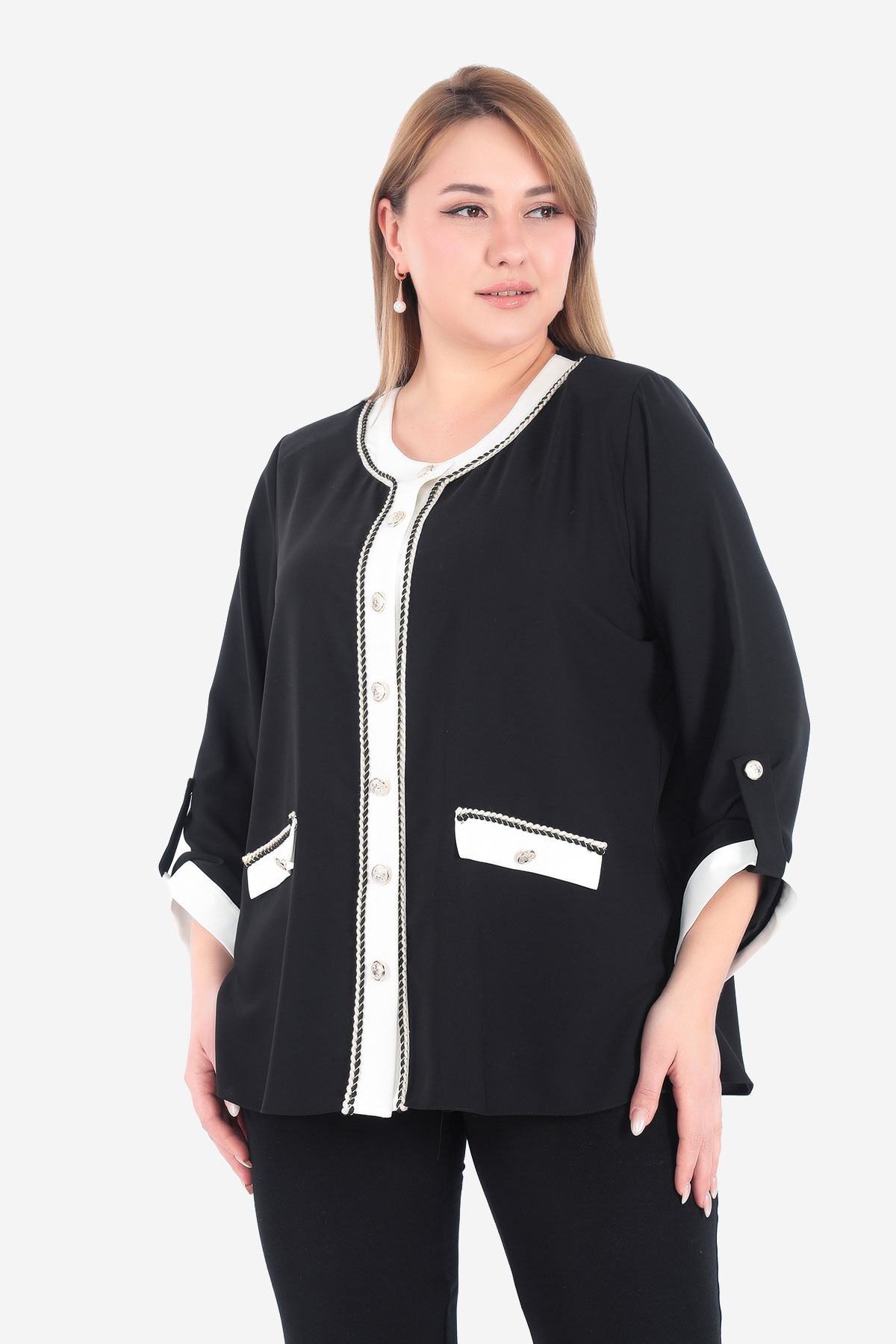 chanel bisiklek yaka gömlek